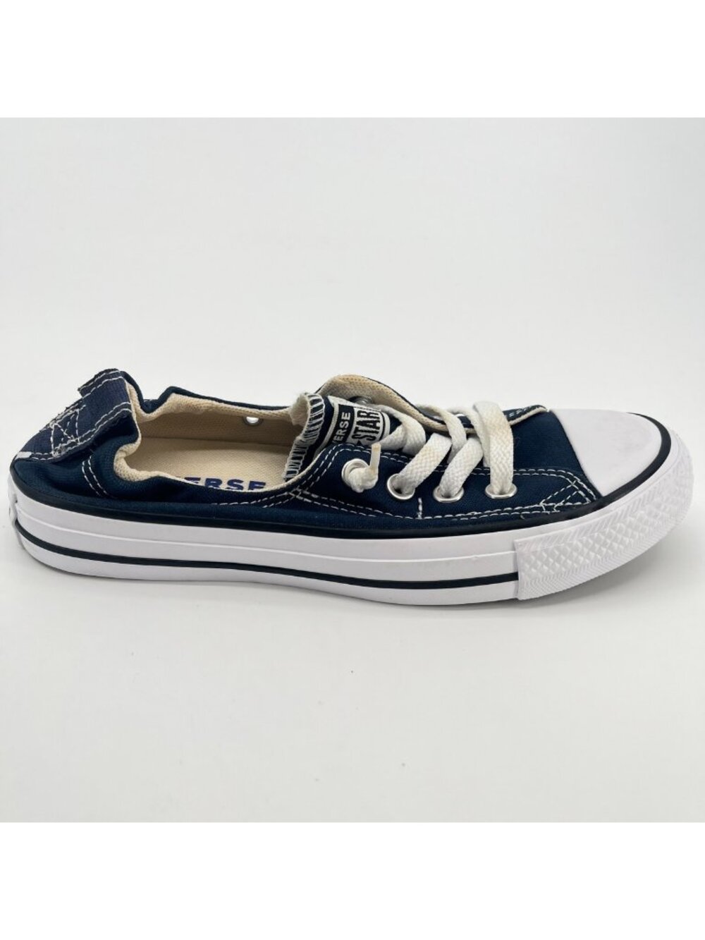 Converse Chuck Taylor All Star Low Womens Size 7.5 Blue Athletic Shoes Sneakers